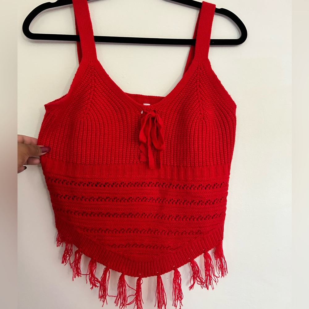 Fringe top